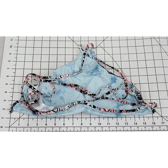 NWOT BillaBong L Blissed Out Reversible High Neck Bikini Top #86444 - Picture 3 of 4